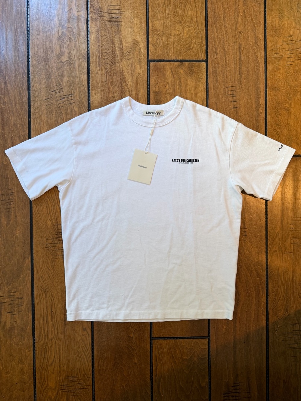 Madhappy x Katz's Delicatessen Heavy Jersey T-Shirt - Picture 4 of 12